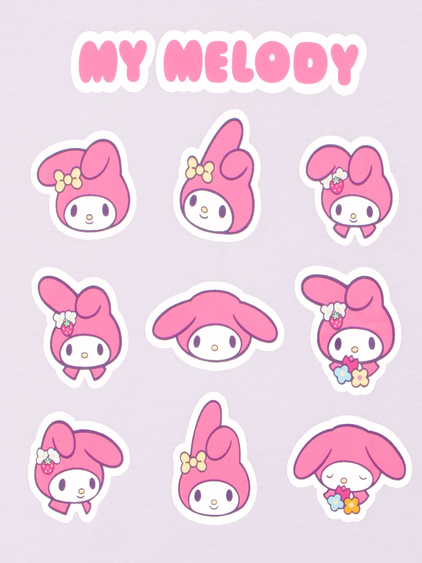 Character Purple Hello Kitty T-Shirt My Melody image 3