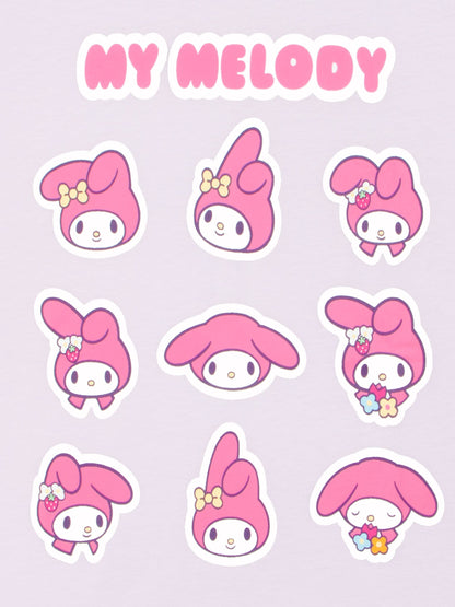 Character Purple Hello Kitty T-Shirt My Melody image 3