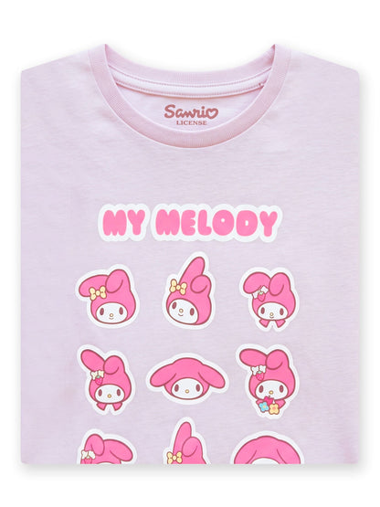Character Purple Hello Kitty T-Shirt My Melody image 5
