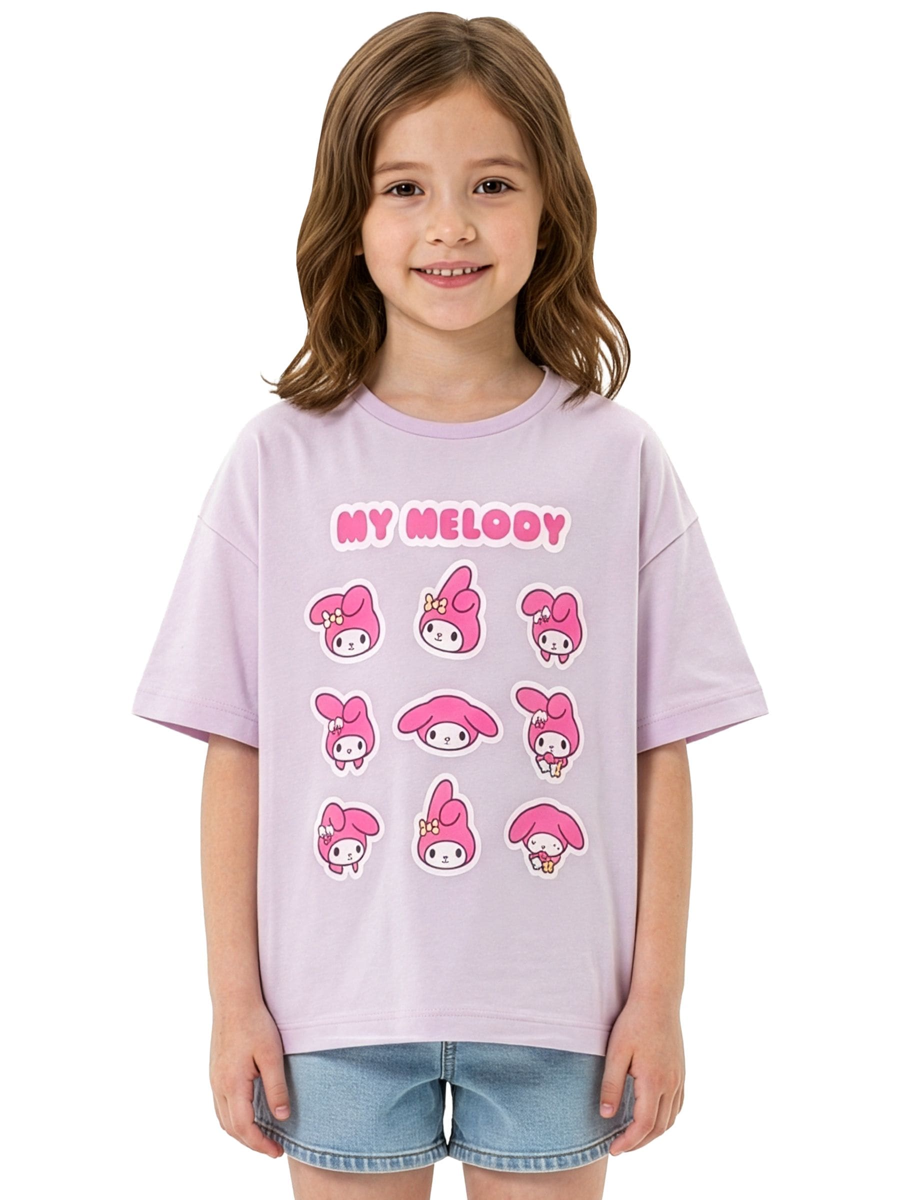 Character Purple Hello Kitty T-Shirt My Melody image 6