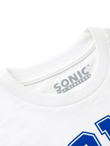 Character White Sonic The Hedgehog T-Shirt image 6