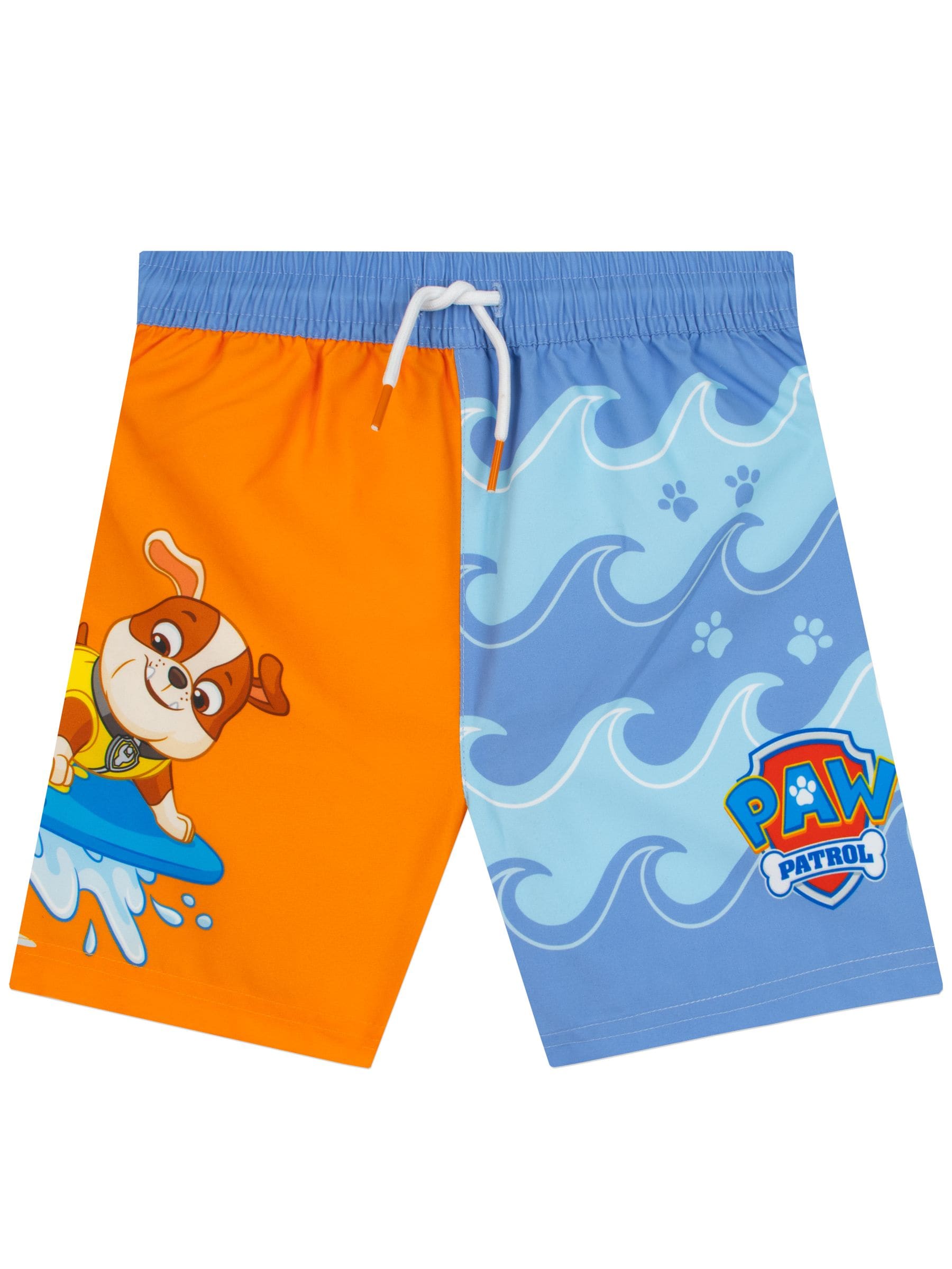 Character Blue PAW Patrol Swimming Trunks Marshall, Chase and Rubble image 1