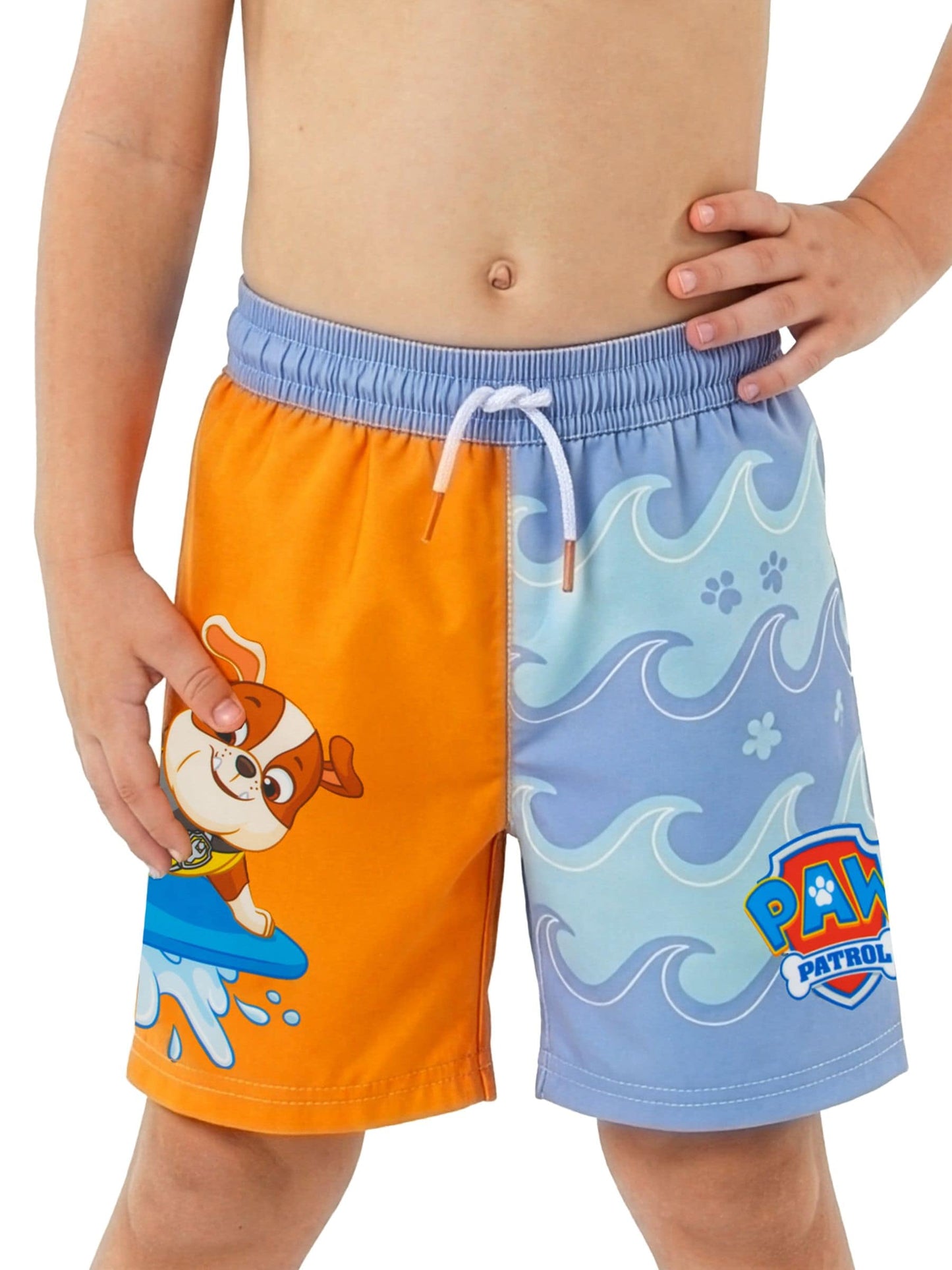 Character Blue PAW Patrol Swimming Trunks Marshall, Chase and Rubble image 4