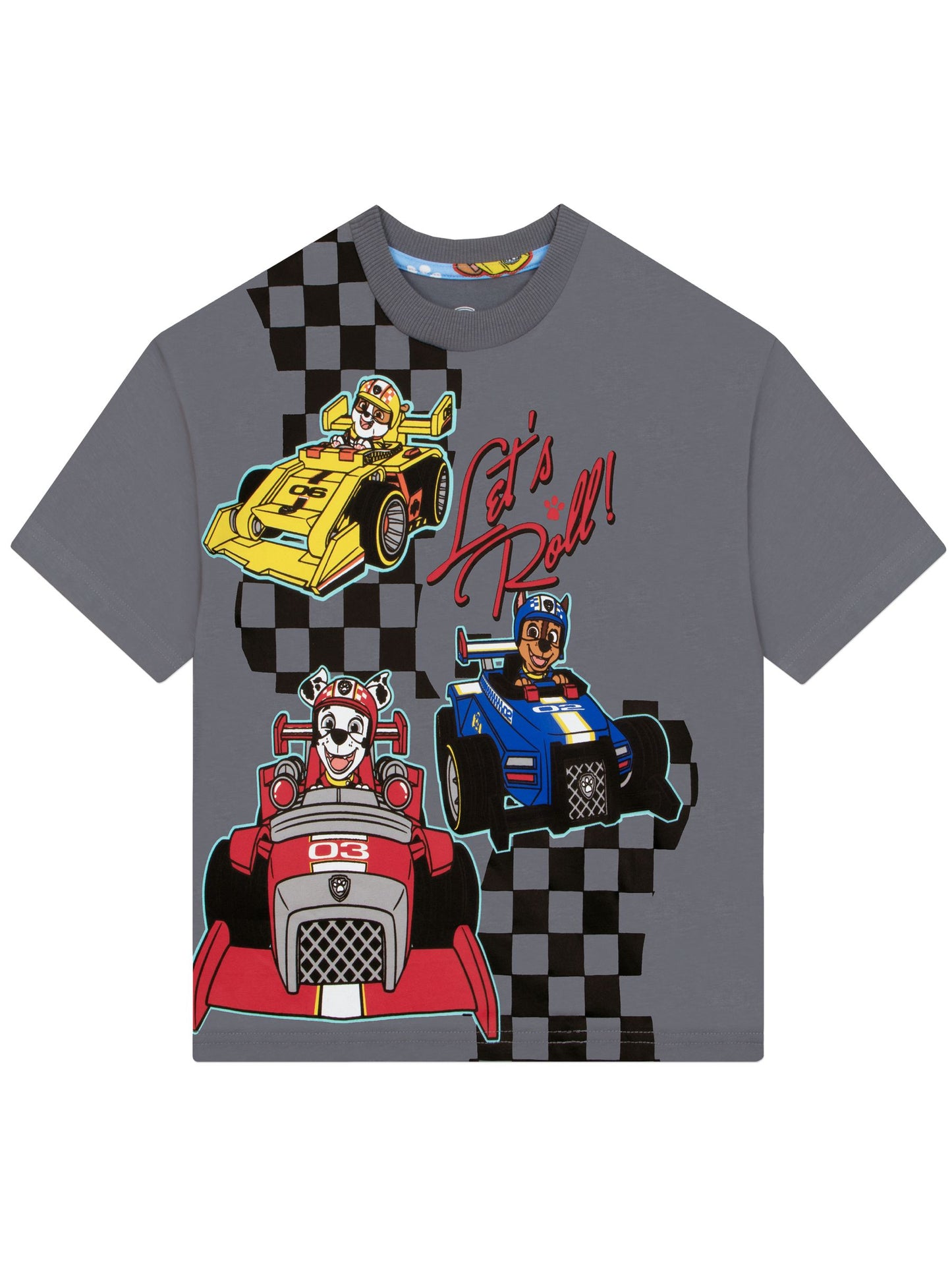 Dsiney Kidz - Character Red PAW Patrol 3 Pack T-Shirts Race Car image 2