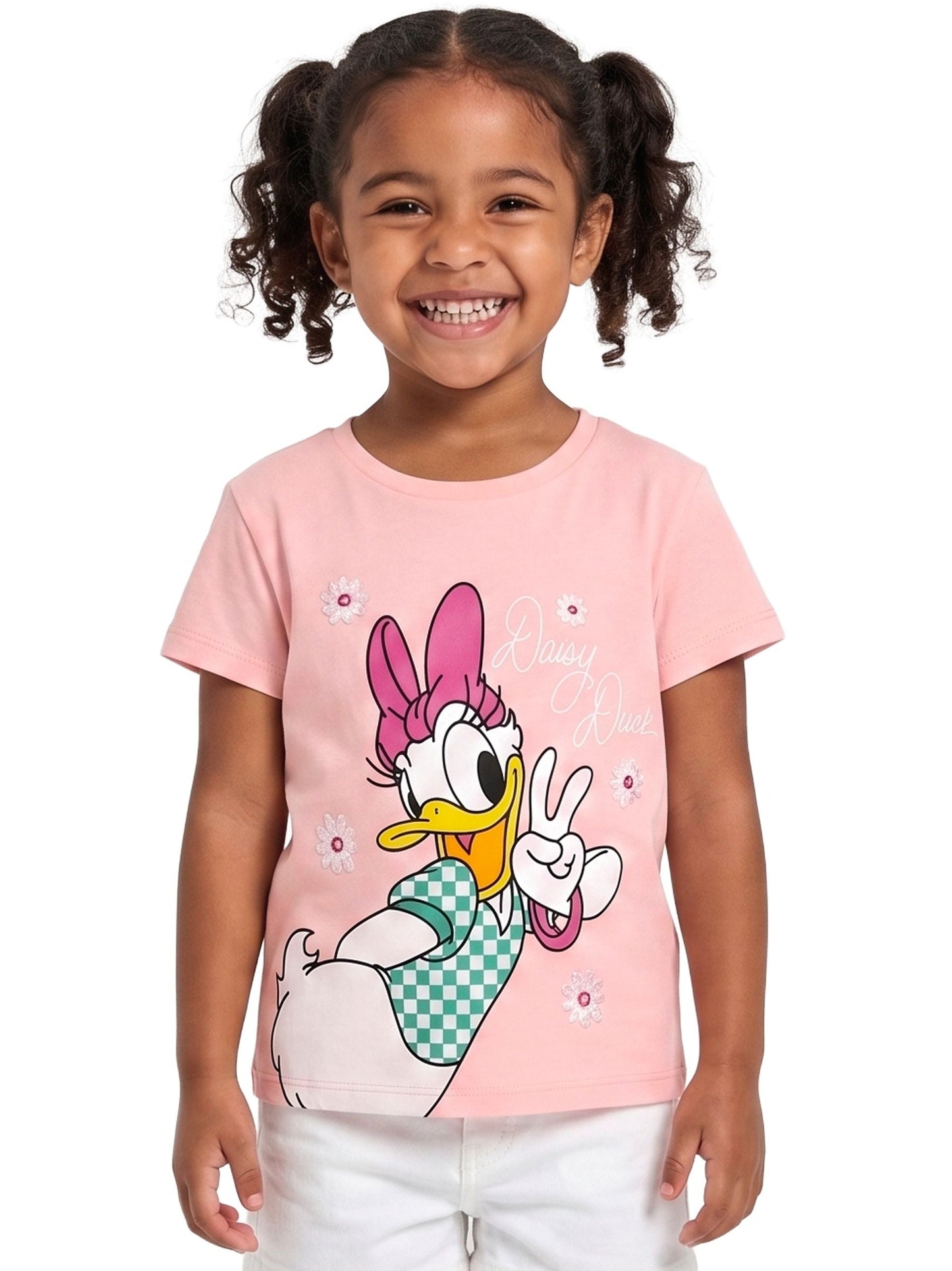 Dsiney Kidz - Character Pink Disney Daisy Duck T-Shirt image 4