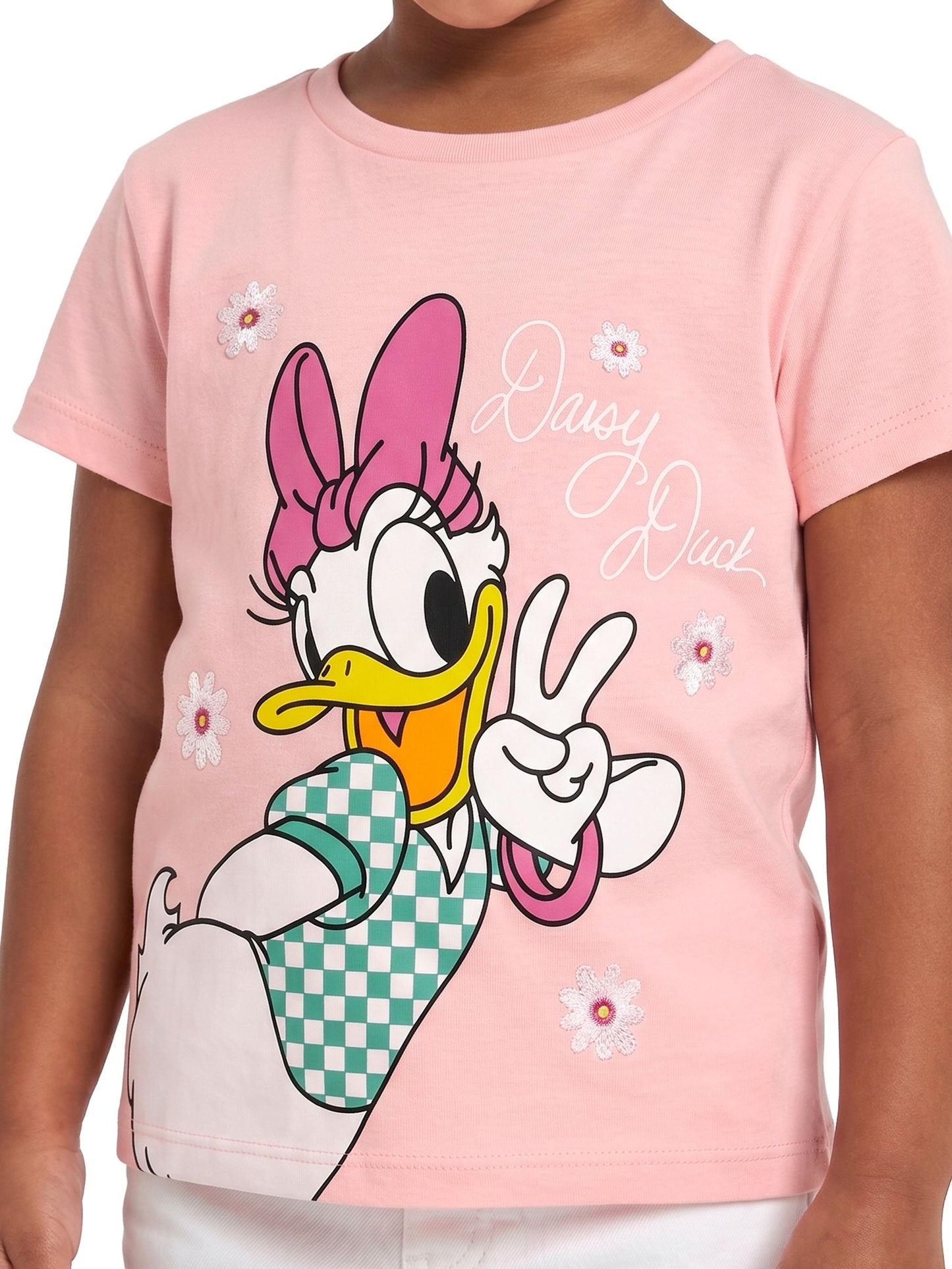 Dsiney Kidz - Character Pink Disney Daisy Duck T-Shirt image 5