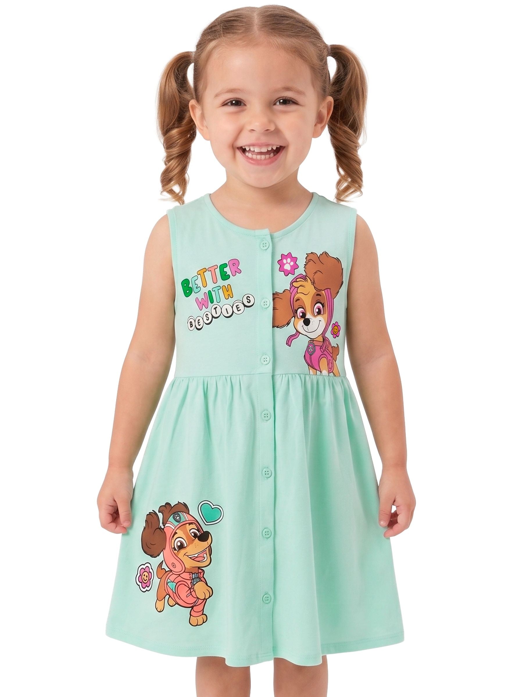 Dsiney Kidz - Character Green PAW Patrol Dress Skye And Liberty image 4