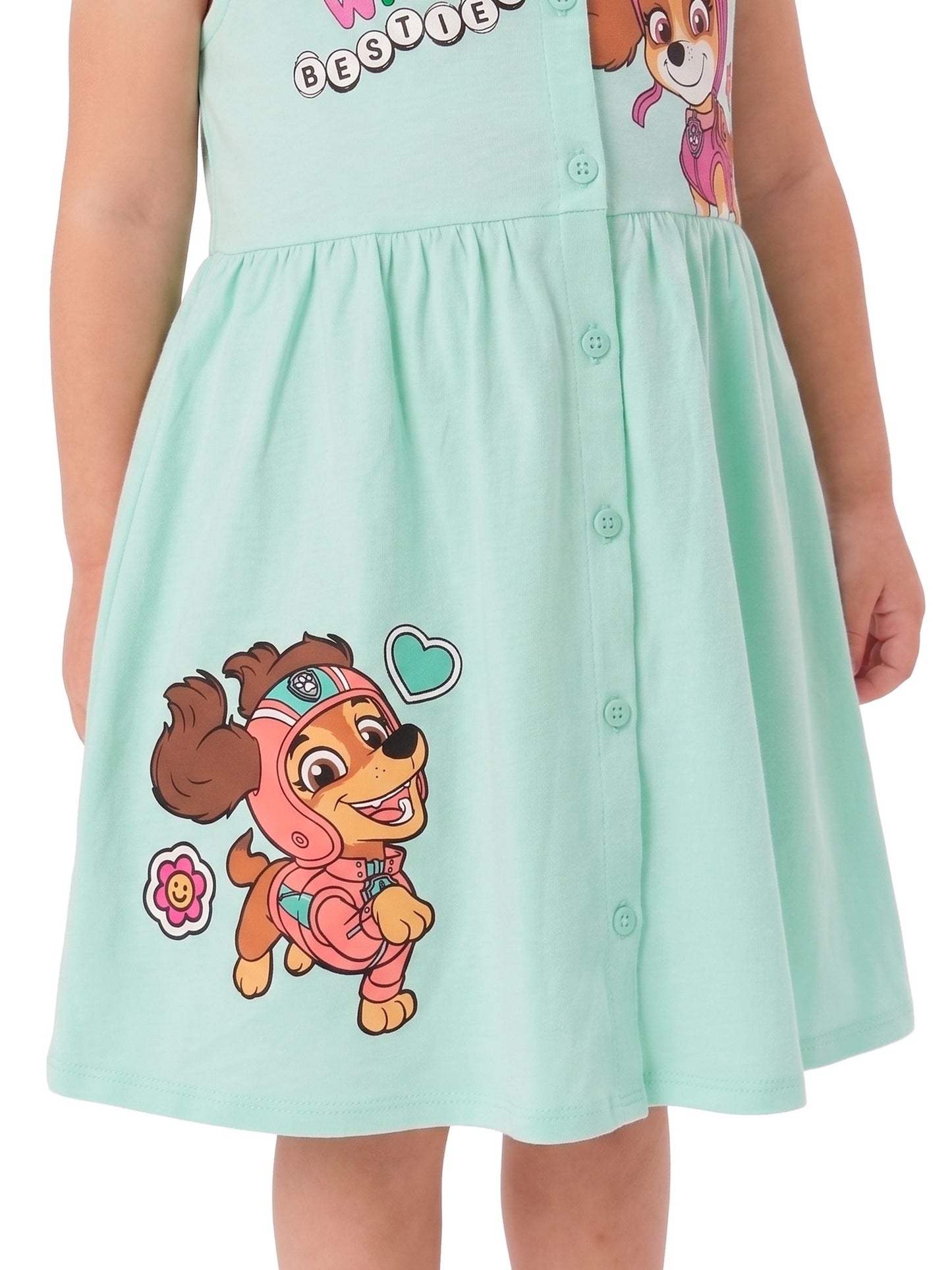 Dsiney Kidz - Character Green PAW Patrol Dress Skye And Liberty image 5