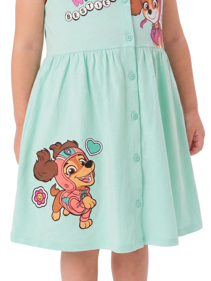 Dsiney Kidz - Character Green PAW Patrol Dress Skye And Liberty image 5
