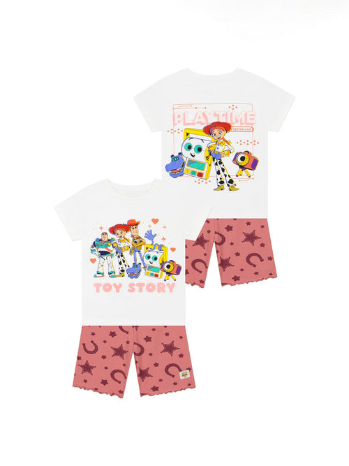 Character Pink Disney Toy Story T-Shirt And Shorts Set image 1
