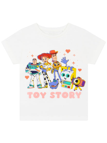 Character Pink Disney Toy Story T-Shirt And Shorts Set image 4