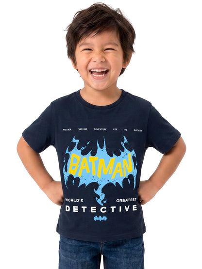 Dsiney Kidz - Character Black DC Comics Batman T-Shirt image 1