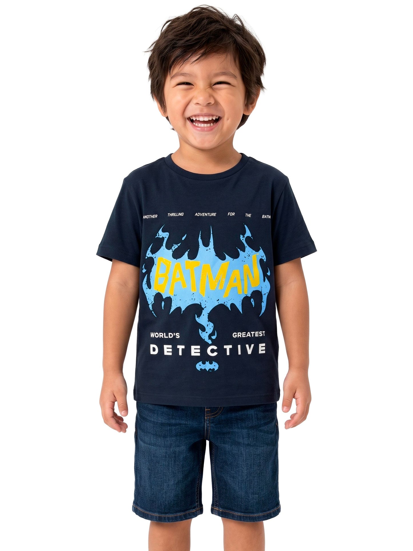 Dsiney Kidz - Character Black DC Comics Batman T-Shirt image 3