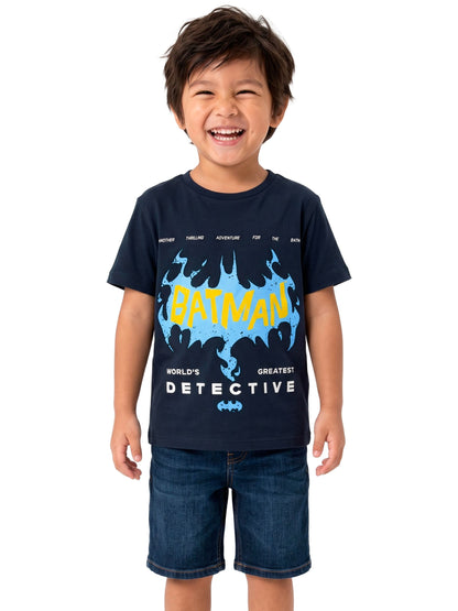 Dsiney Kidz - Character Black DC Comics Batman T-Shirt image 3