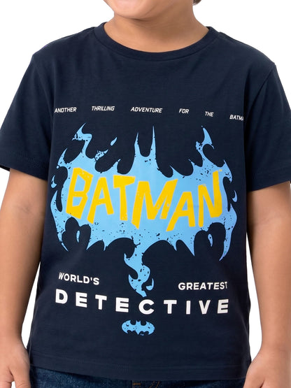 Dsiney Kidz - Character Black DC Comics Batman T-Shirt image 4