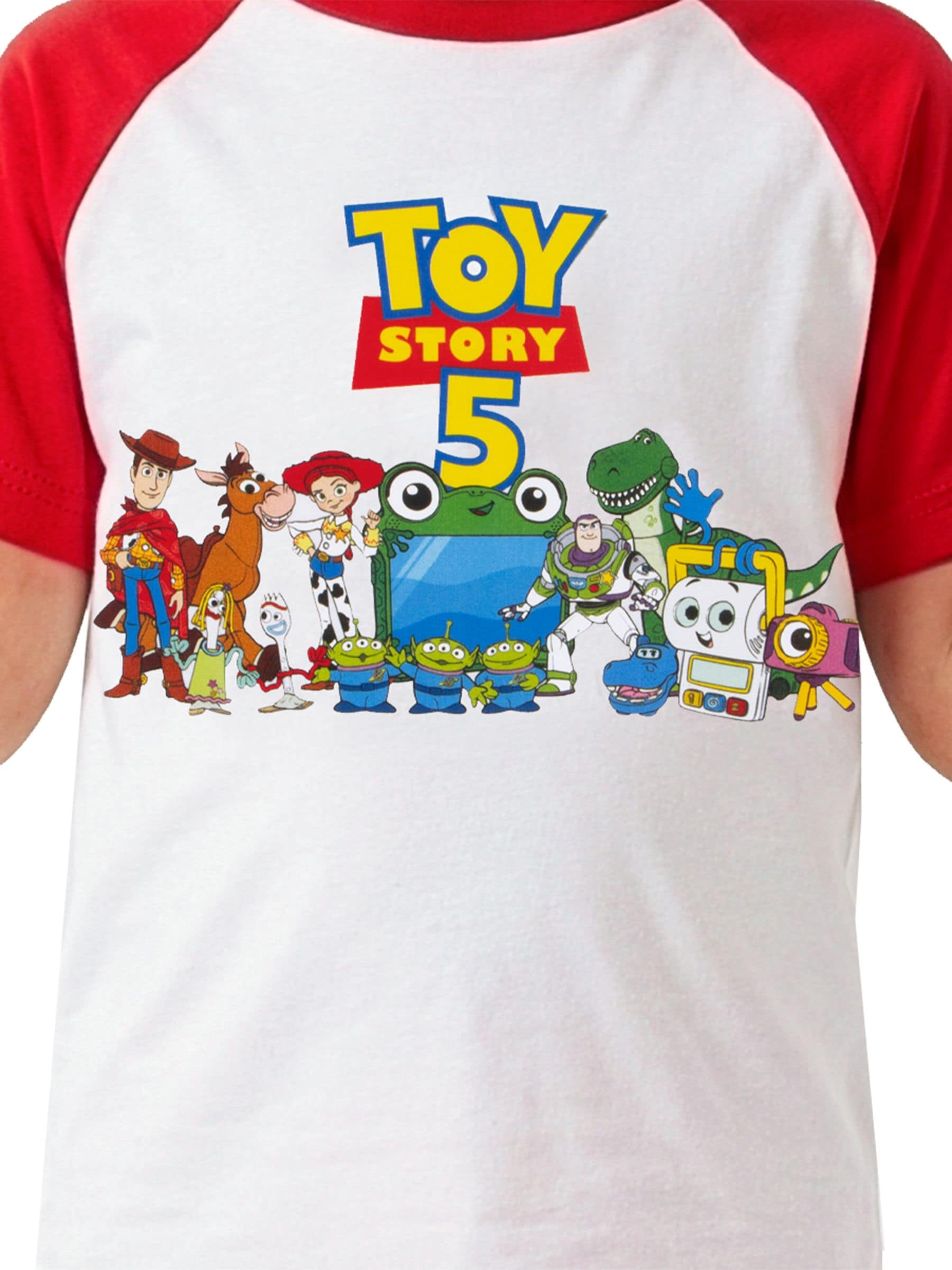 Character Red Disney Toy Story T-Shirt And Shorts Set Woody image 6