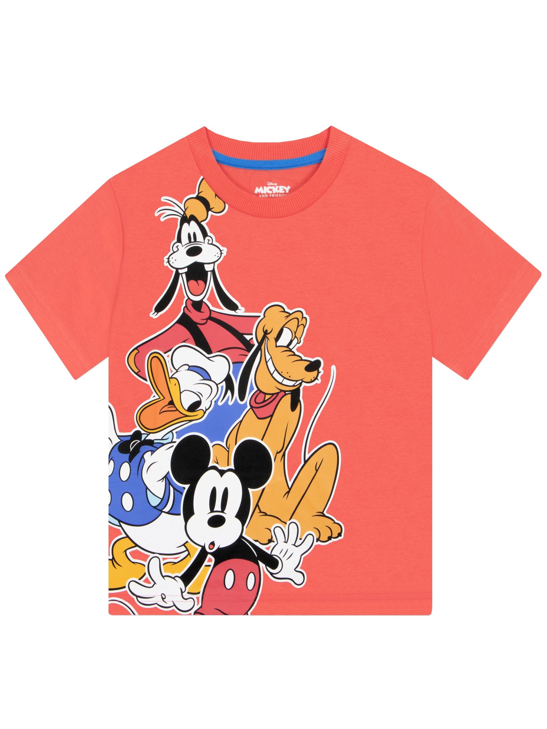 Dsiney Kidz - Character Blue Disney Mickey Mouse Mickey Donald And Goofy T-Shirts 3 Pack image 2