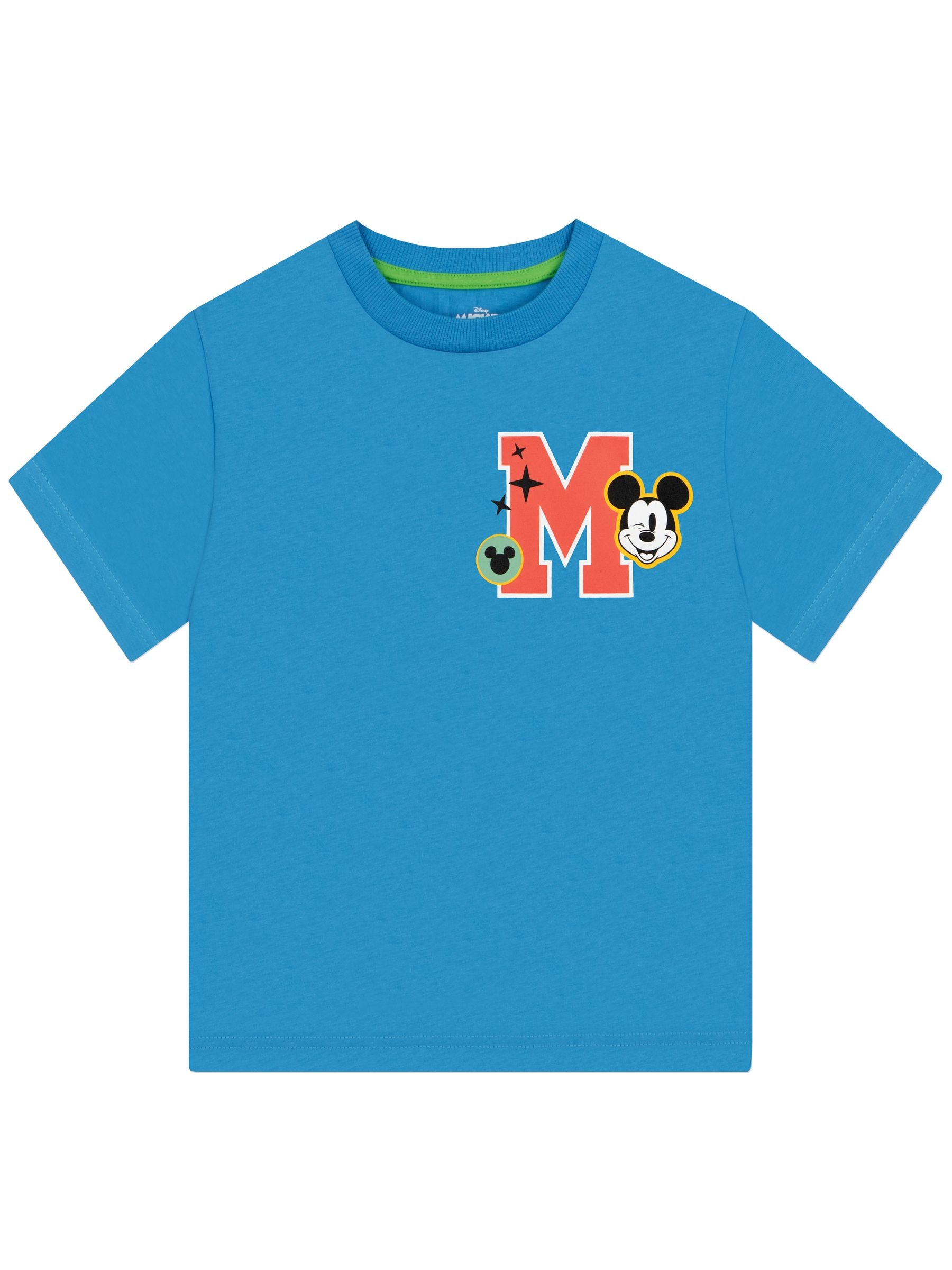 Dsiney Kidz - Character Blue Disney Mickey Mouse Mickey Donald And Goofy T-Shirts 3 Pack image 4