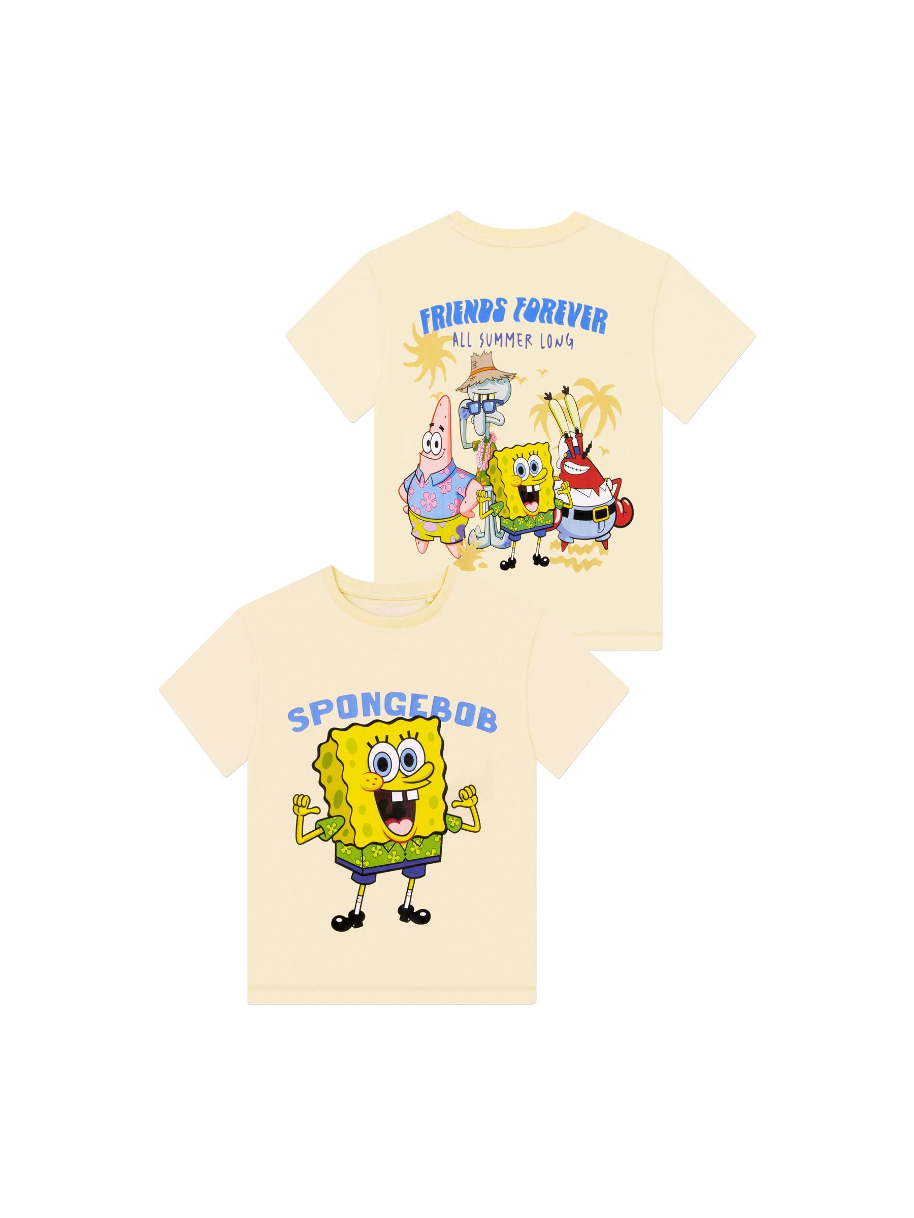 Dsiney Kidz - Character Yellow SpongeBob SquarePants T-Shirt image 1
