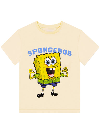 Dsiney Kidz - Character Yellow SpongeBob SquarePants T-Shirt image 2
