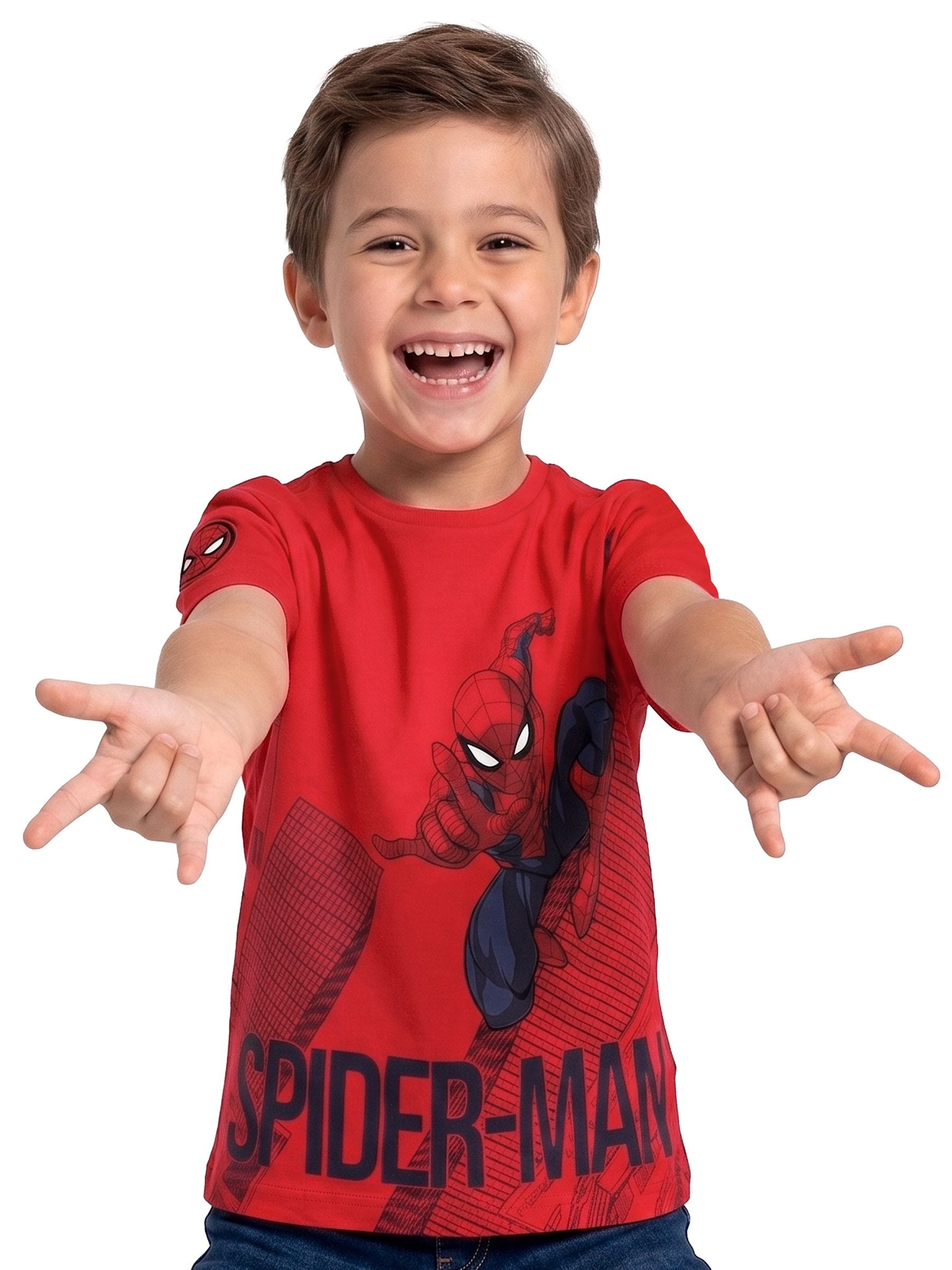 Dsiney Kidz - Character Red Marvel Spider-Man T-Shirt image 2
