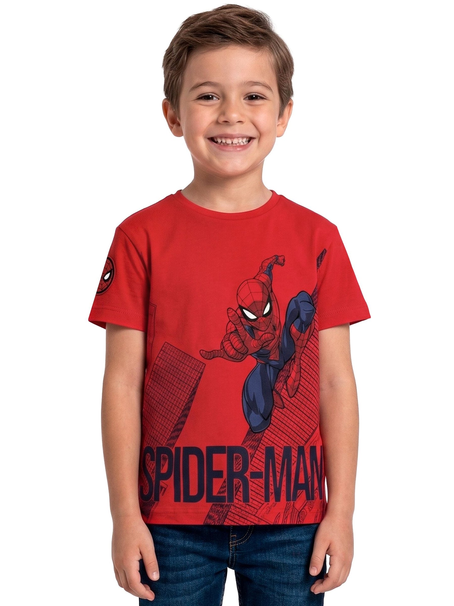 Dsiney Kidz - Character Red Marvel Spider-Man T-Shirt image 4