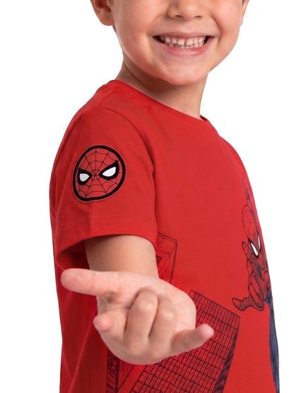 Dsiney Kidz - Character Red Marvel Spider-Man T-Shirt image 6