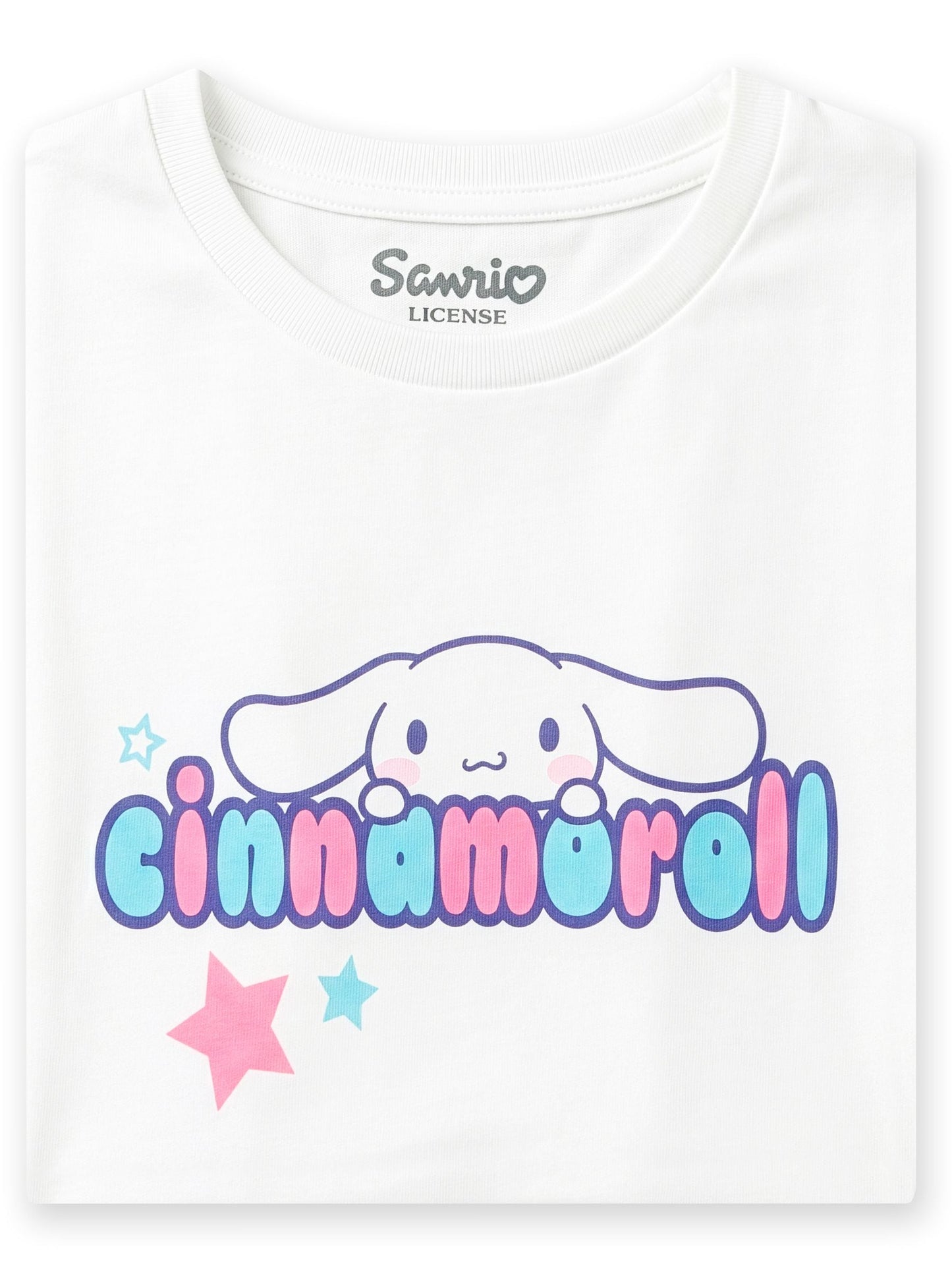 Character White Hello Kitty T-Shirt Cinamoroll image 6