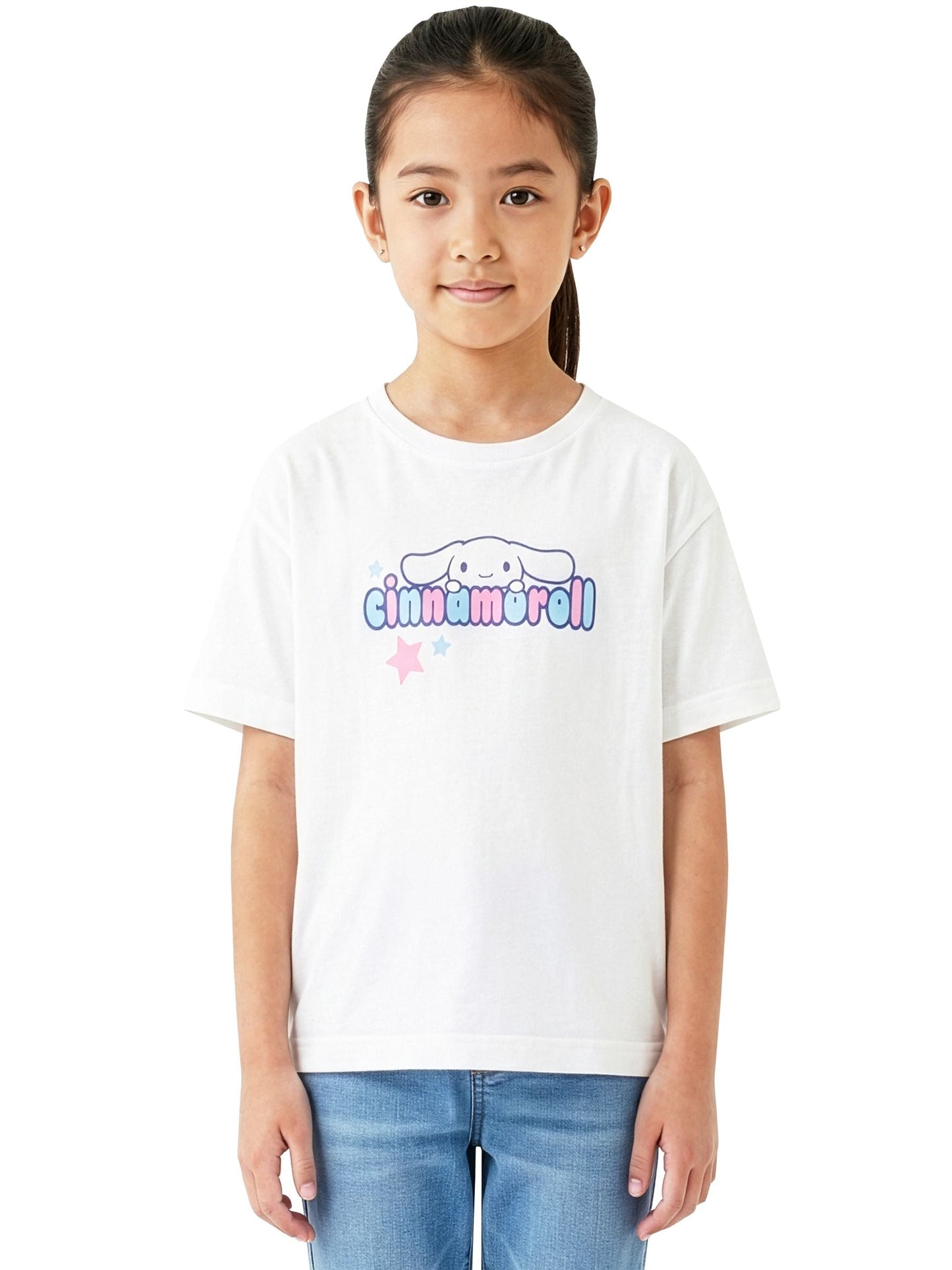 Character White Hello Kitty T-Shirt Cinamoroll image 7