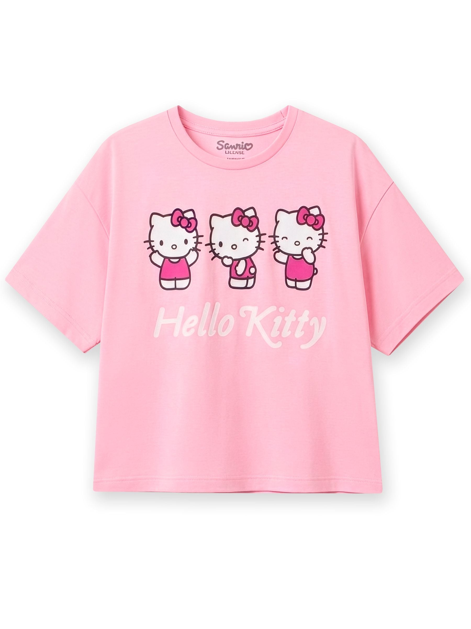 Character Pink Hello Kitty T-Shirt image 1