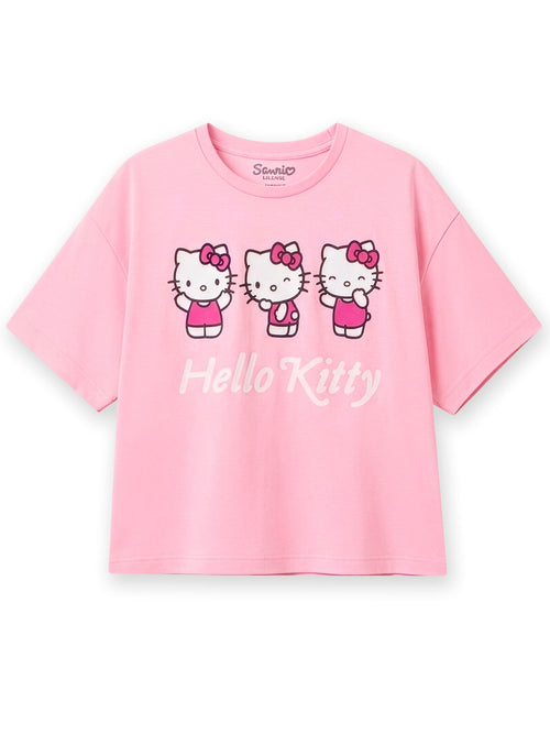 Character Pink Hello Kitty T-Shirt image 1