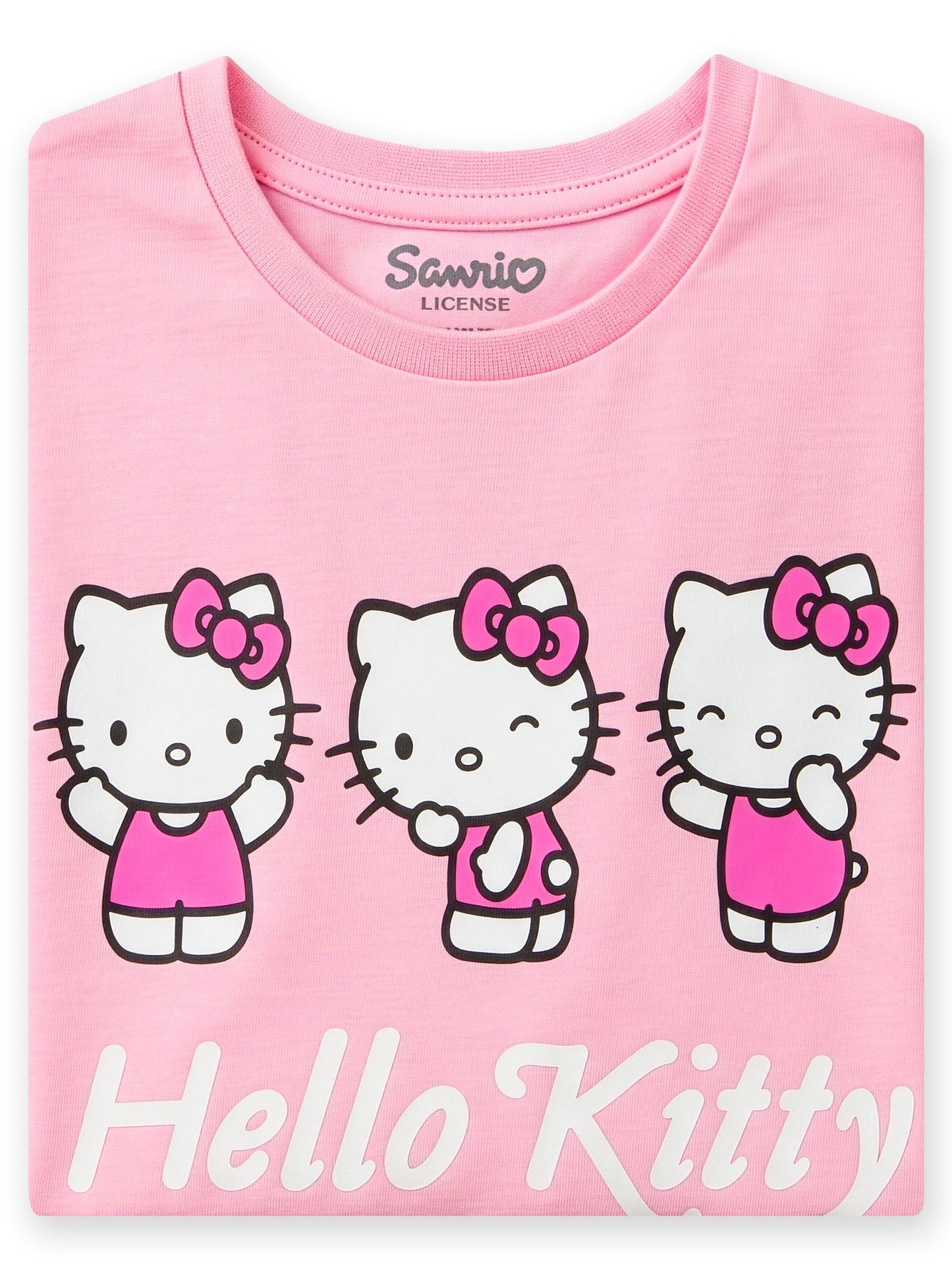 Character Pink Hello Kitty T-Shirt image 6