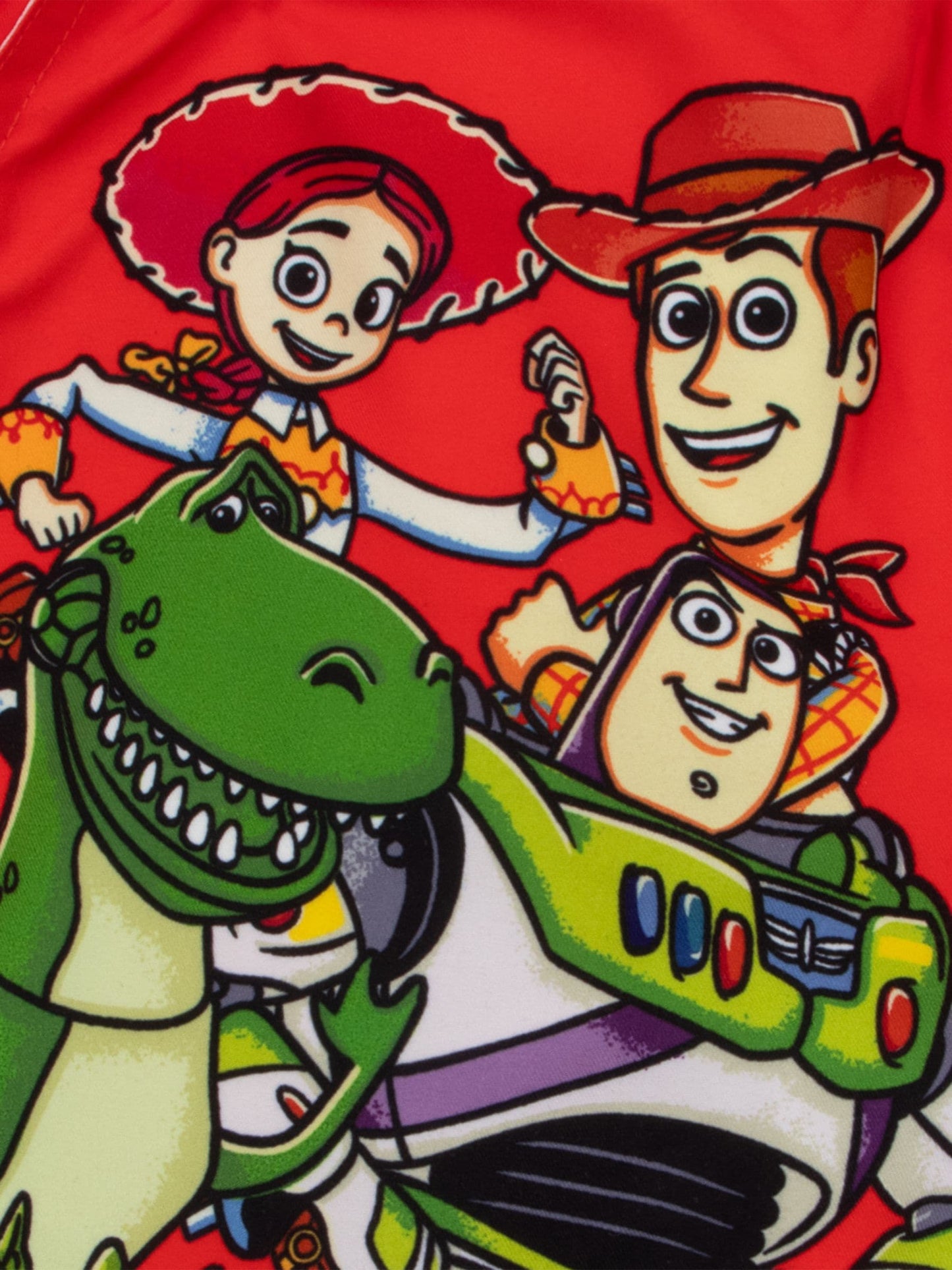 Character Red Disney Toy Story Swimming Trunks Woody, Buzz Lightyear And Friends image 5