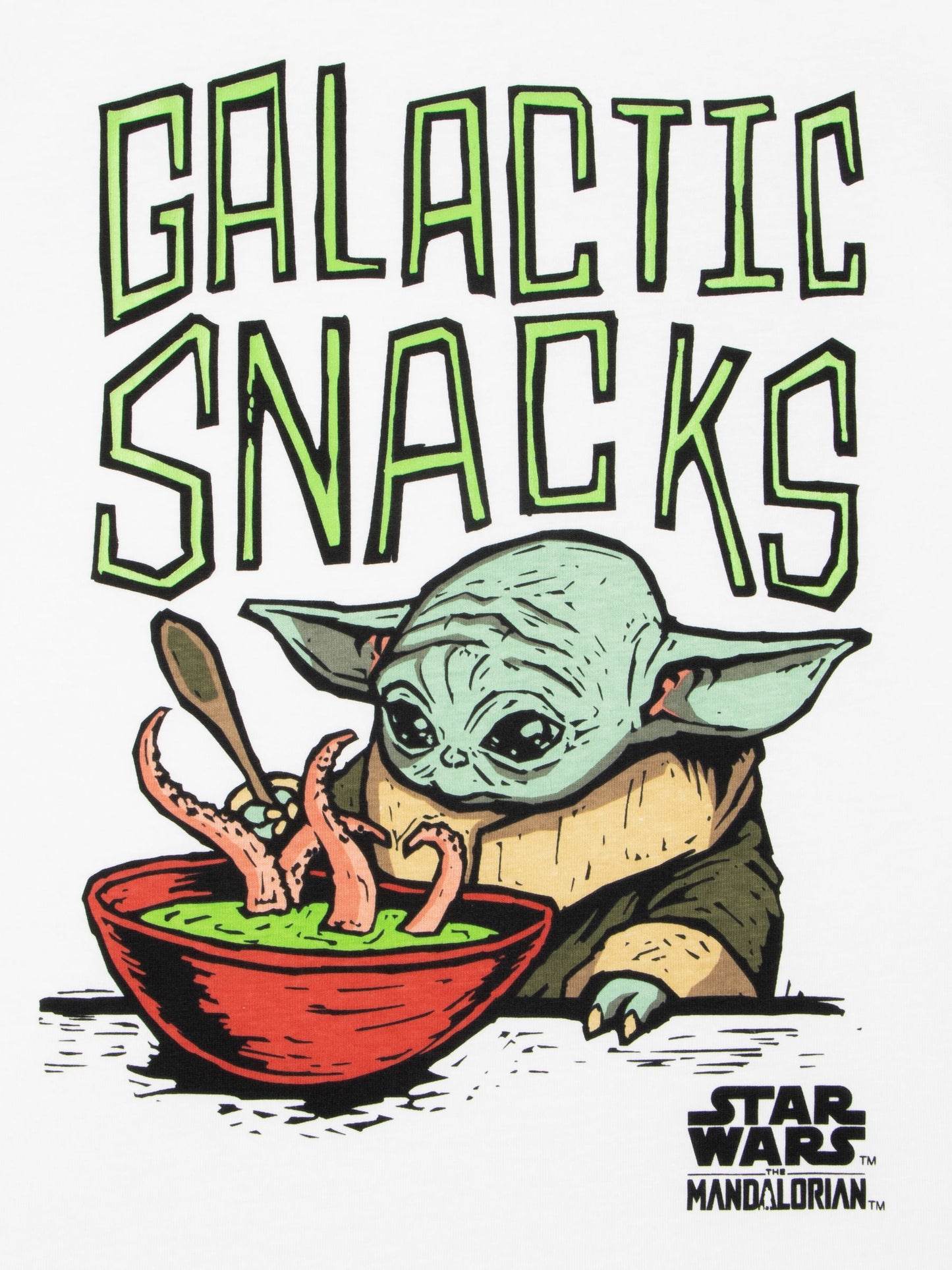Character Green Star Wars The Mandalorian Grogu T-Shirt image 5