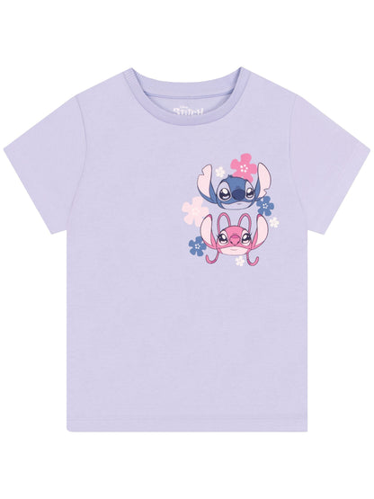 Character Blue Disney Lilo & Stitch T-Shirts 3 Pack image 3