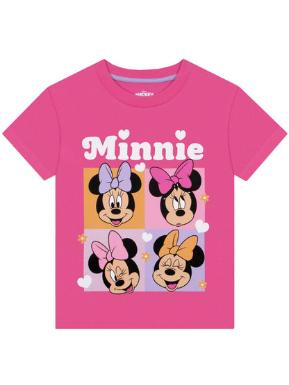 Dsiney Kidz - Character Pink Disney Minnie Mouse T-Shirts 3 Pack image 2