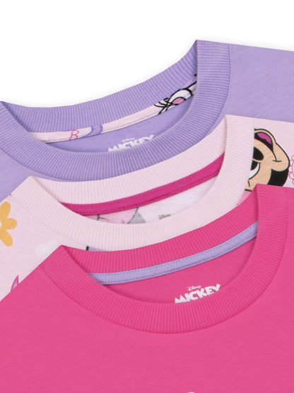 Dsiney Kidz - Character Pink Disney Minnie Mouse T-Shirts 3 Pack image 5