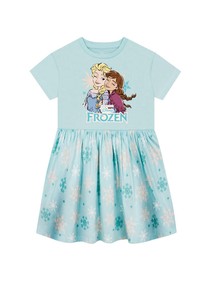 Dsiney Kidz - Character Blue Disney Frozen Elsa And Anna Dress image 1