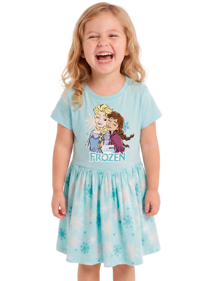 Dsiney Kidz - Character Blue Disney Frozen Elsa And Anna Dress image 2