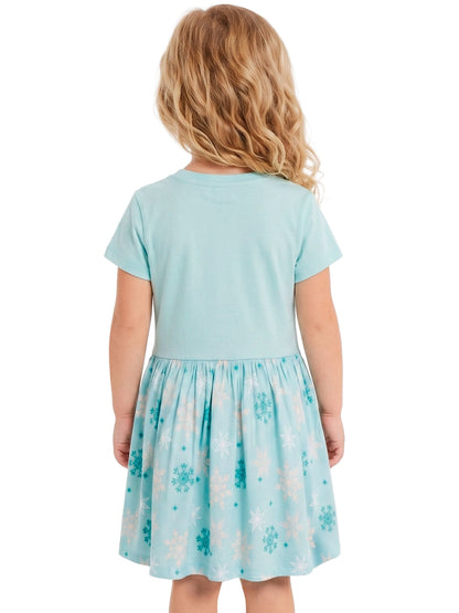 Dsiney Kidz - Character Blue Disney Frozen Elsa And Anna Dress image 3
