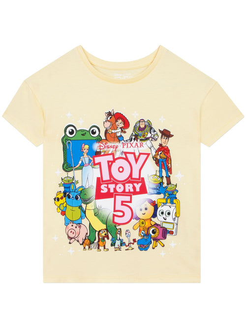 Character Yellow Disney Toy Story T-Shirt image 1
