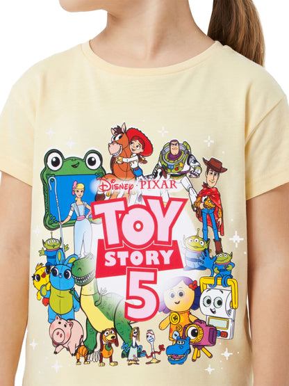 Character Yellow Disney Toy Story T-Shirt image 5