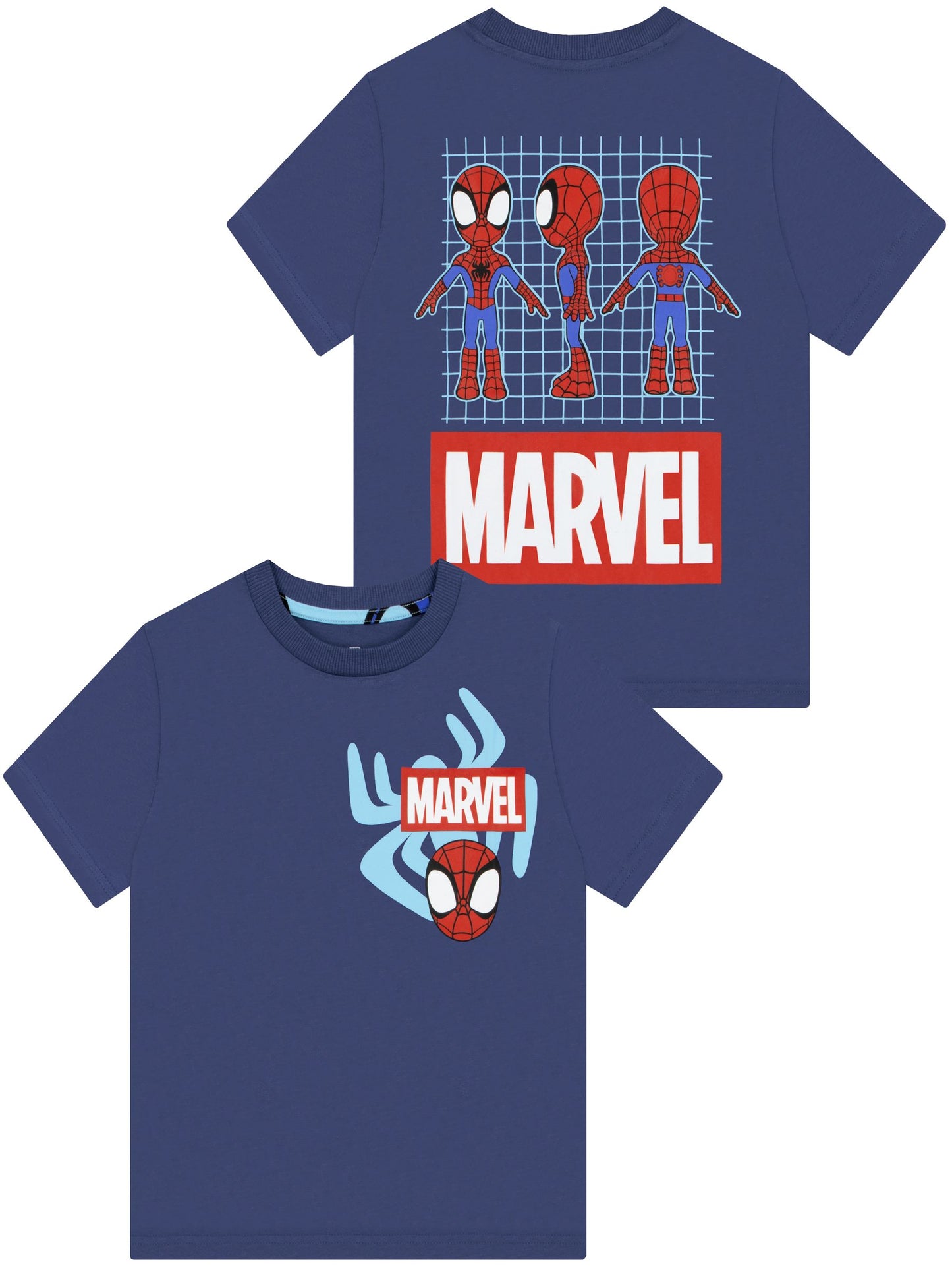 Character Blue Marvel Spidey And His Amazing Friends T-Shirts 3 Pack image 3