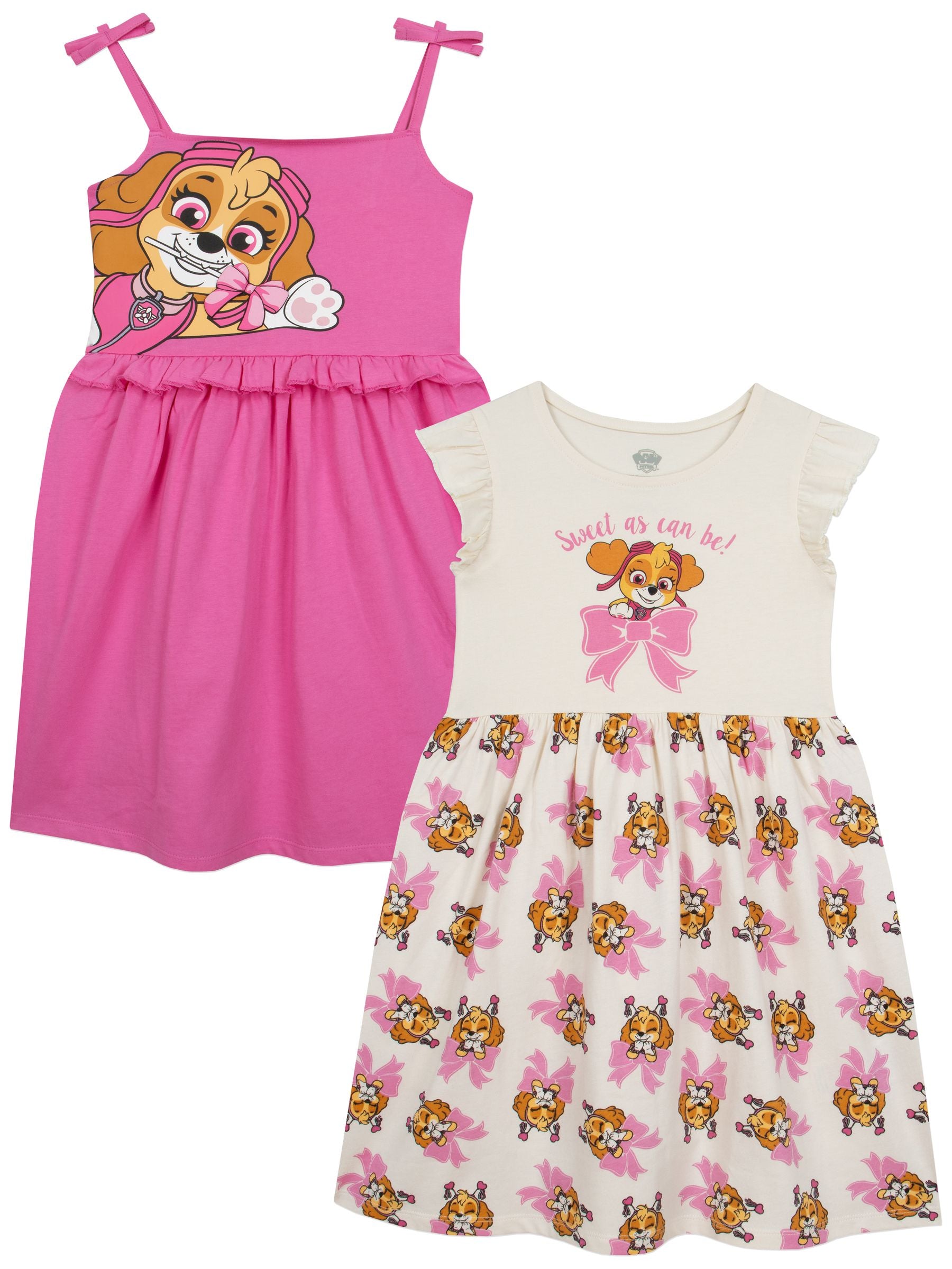 Dsiney Kidz - Character Pink PAW Patrol Skye Dresses 2 Pack image 1