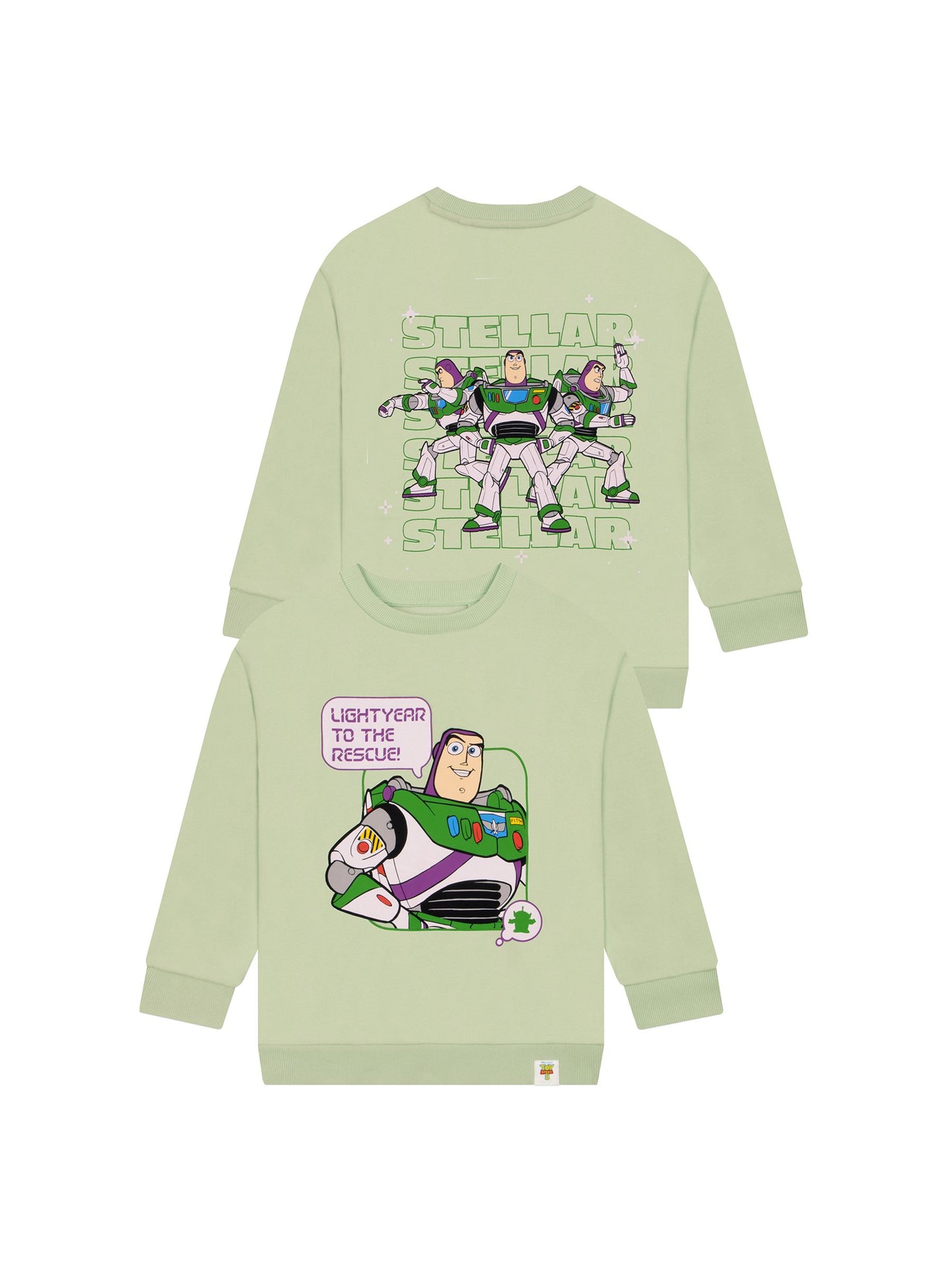 Dsiney Kidz - Character Green Disney Toy Story Sweatshirt Buzz Lightyear image 1