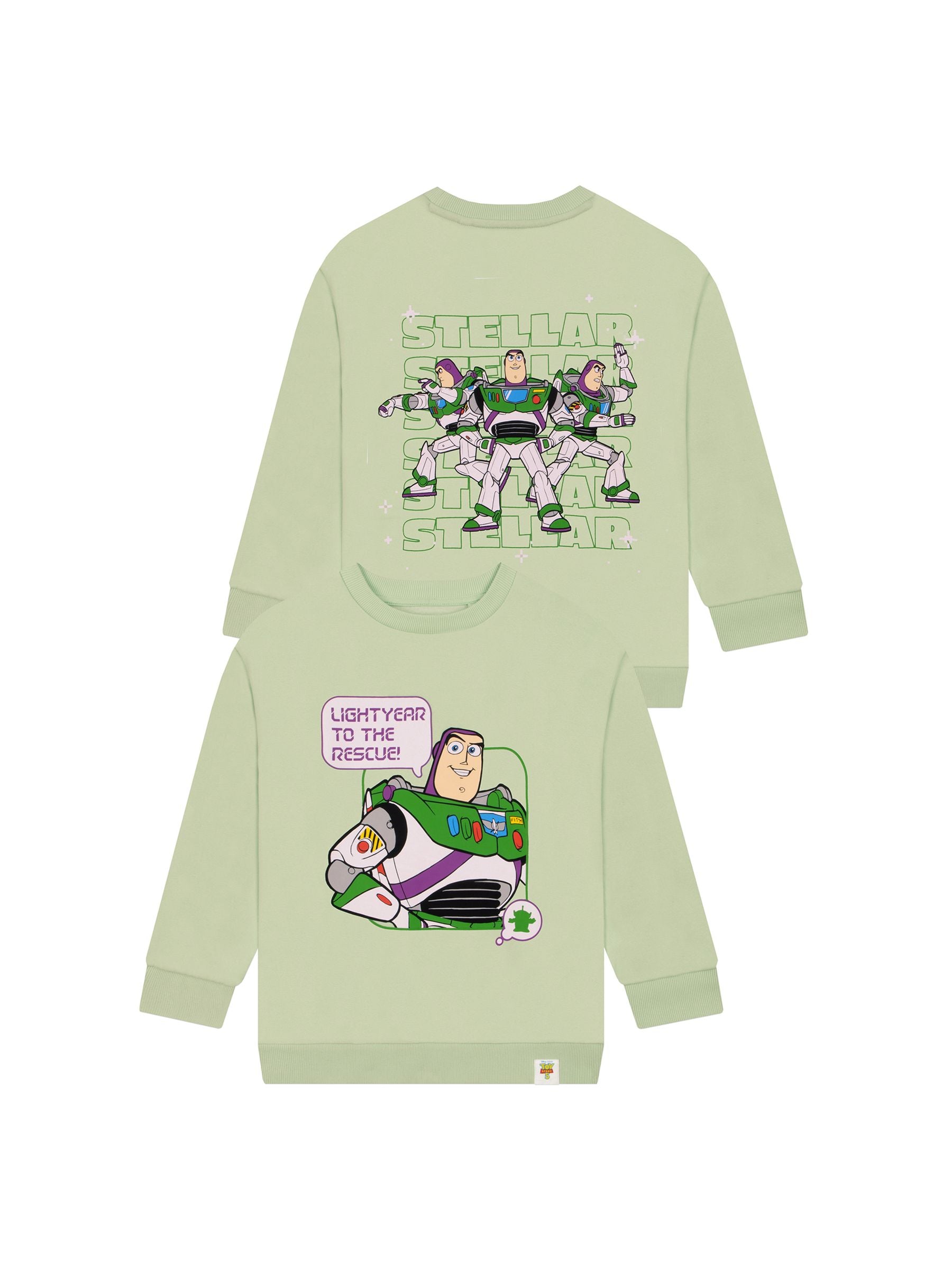 Dsiney Kidz - Character Green Disney Toy Story Sweatshirt Buzz Lightyear image 1
