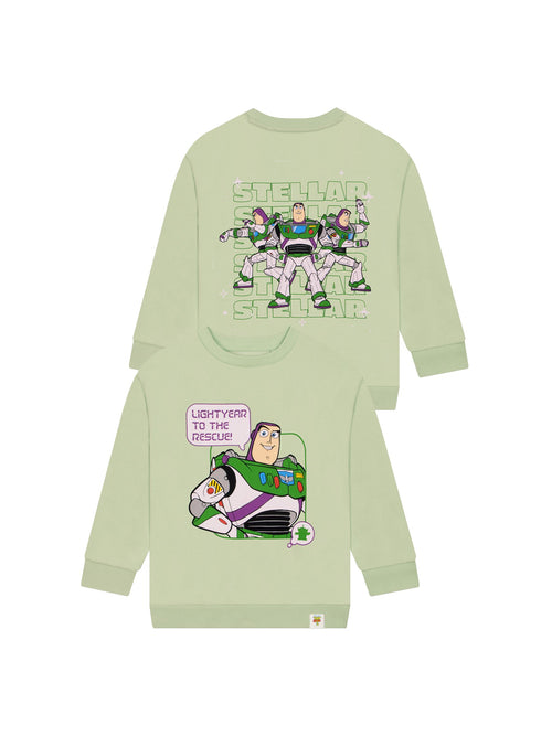 Dsiney Kidz - Character Green Disney Toy Story Sweatshirt Buzz Lightyear image 1