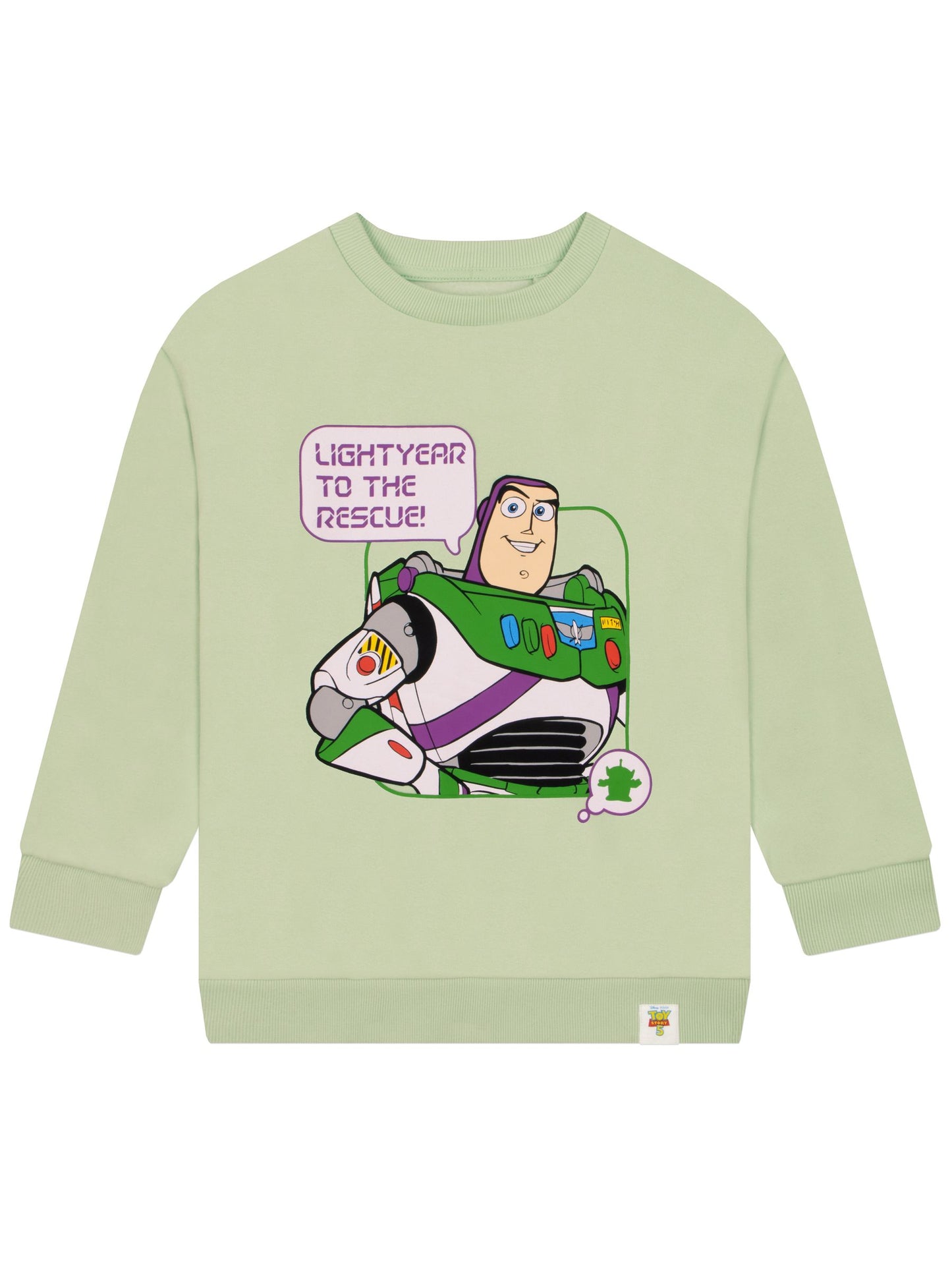 Dsiney Kidz - Character Green Disney Toy Story Sweatshirt Buzz Lightyear image 2