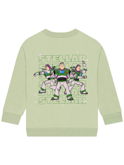 Dsiney Kidz - Character Green Disney Toy Story Sweatshirt Buzz Lightyear image 4