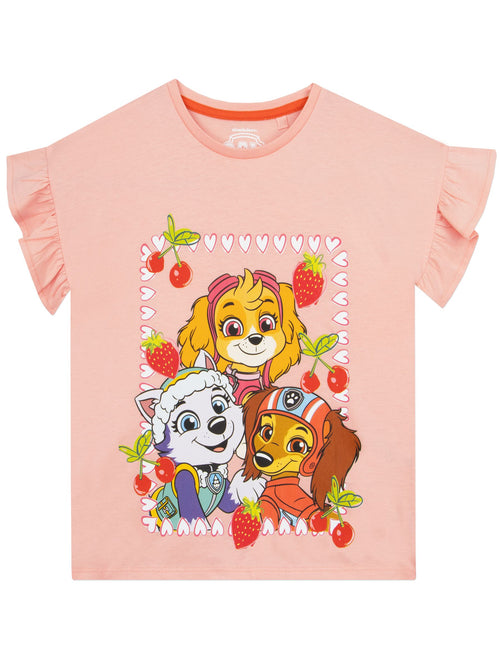 Dsiney Kidz - Character Orange Paw Patrol Stawberries T-Shirt image 1